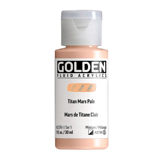 Golden Fluid Acrylic 30ml Titan Mars Pale