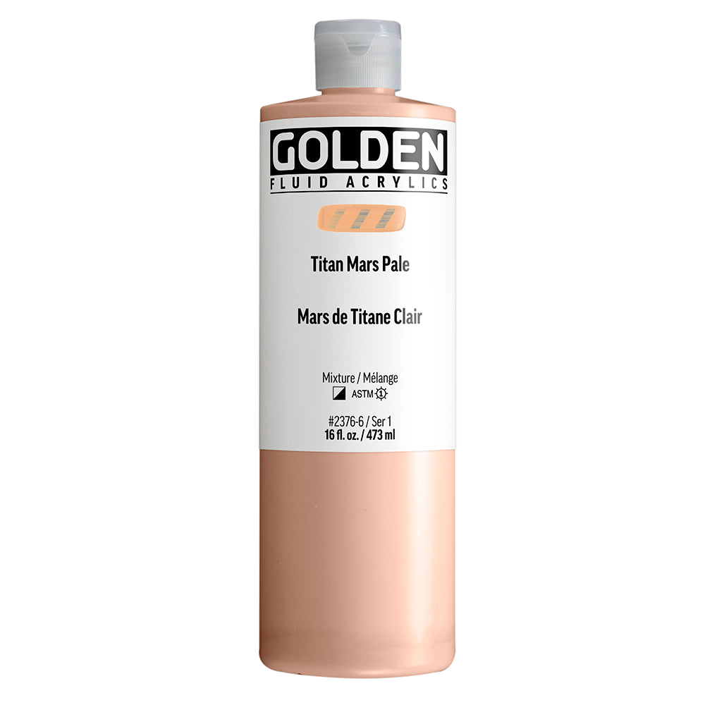 Golden Fluid Acrylic 473ml Titan Mars Pale