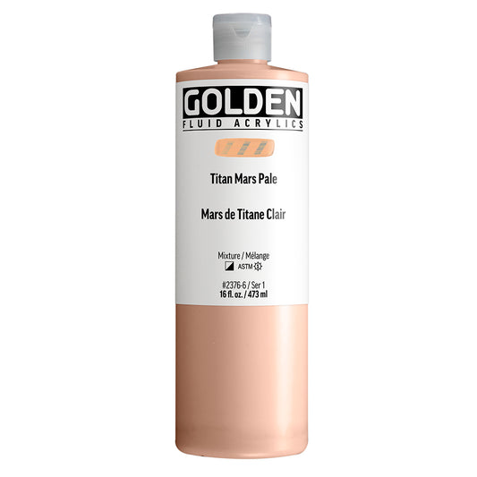 Golden Fluid Acrylic 473ml Titan Mars Pale