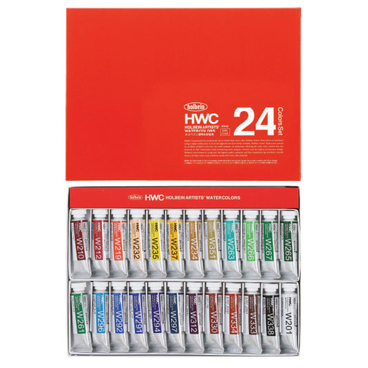 Holbein Artist Watercolour Set 24 x 15ml W444