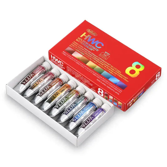 Holbein Watercolour Chroma Shine Set of 8 - 5ml (W797)