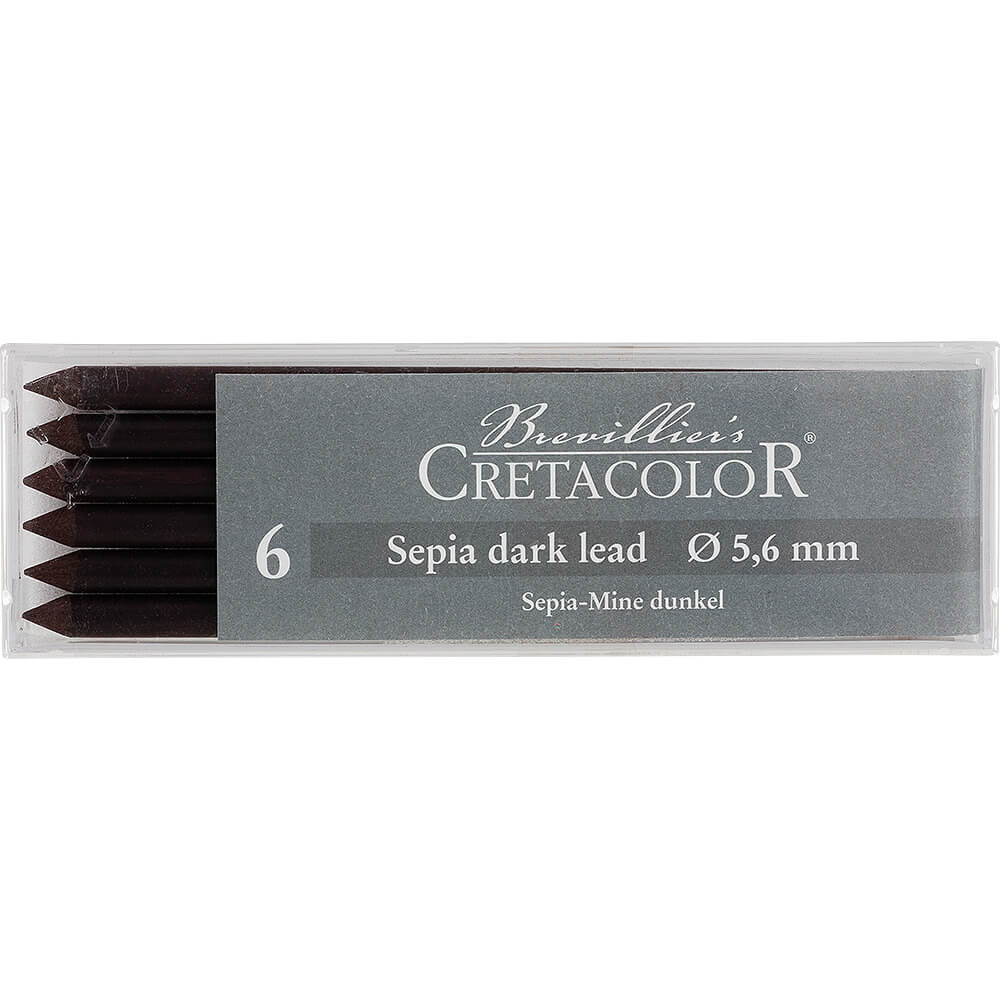 Cretacolor Lead Refills Sepia Dark