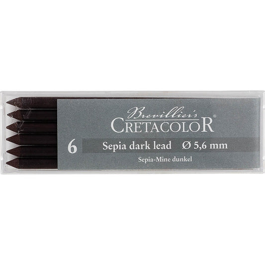 Cretacolor Lead Refills Sepia Dark