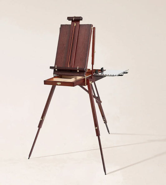 Meeden French Sketchbox Easel with Metal Tray - AFB-6064-YM