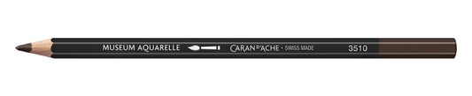 Caran d'Ache Museum Aquarelle Artist Watersoluble Pencil 049 Raw Umber