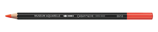Caran d'Ache Museum Aquarelle Artist Watersoluble Pencil 060 Vermilion