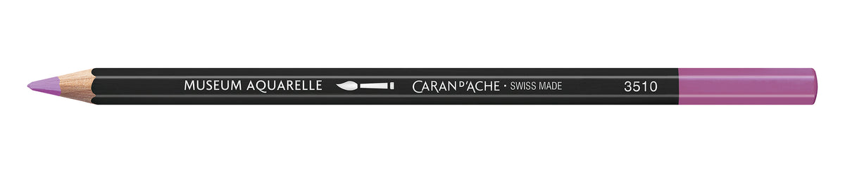 Caran d'Ache Museum Aquarelle Artist Watersoluble Pencil 112 Manganese Violet