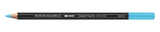 Caran d'Ache Museum Aquarelle Artist Watersoluble Pencil 161 Light Blue