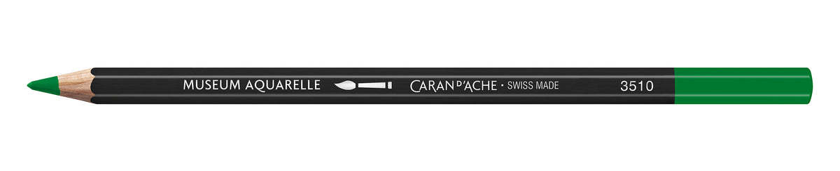 Caran d'Ache Museum Aquarelle Artist Watersoluble Pencil 210 Emerald Green