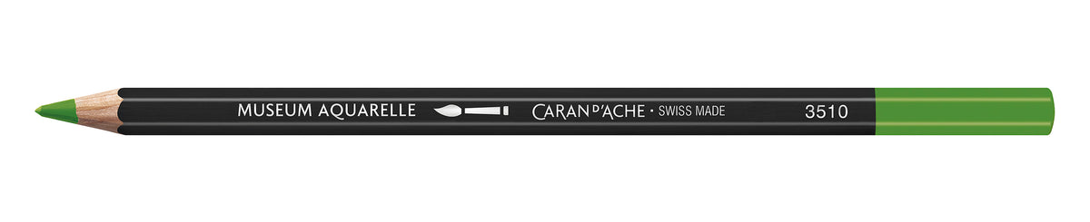 Caran d'Ache Museum Aquarelle Artist Watersoluble Pencil 245 Light Olive