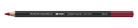 Caran d'Ache Museum Aquarelle Artist Watersoluble Pencil 350 Purplish Red