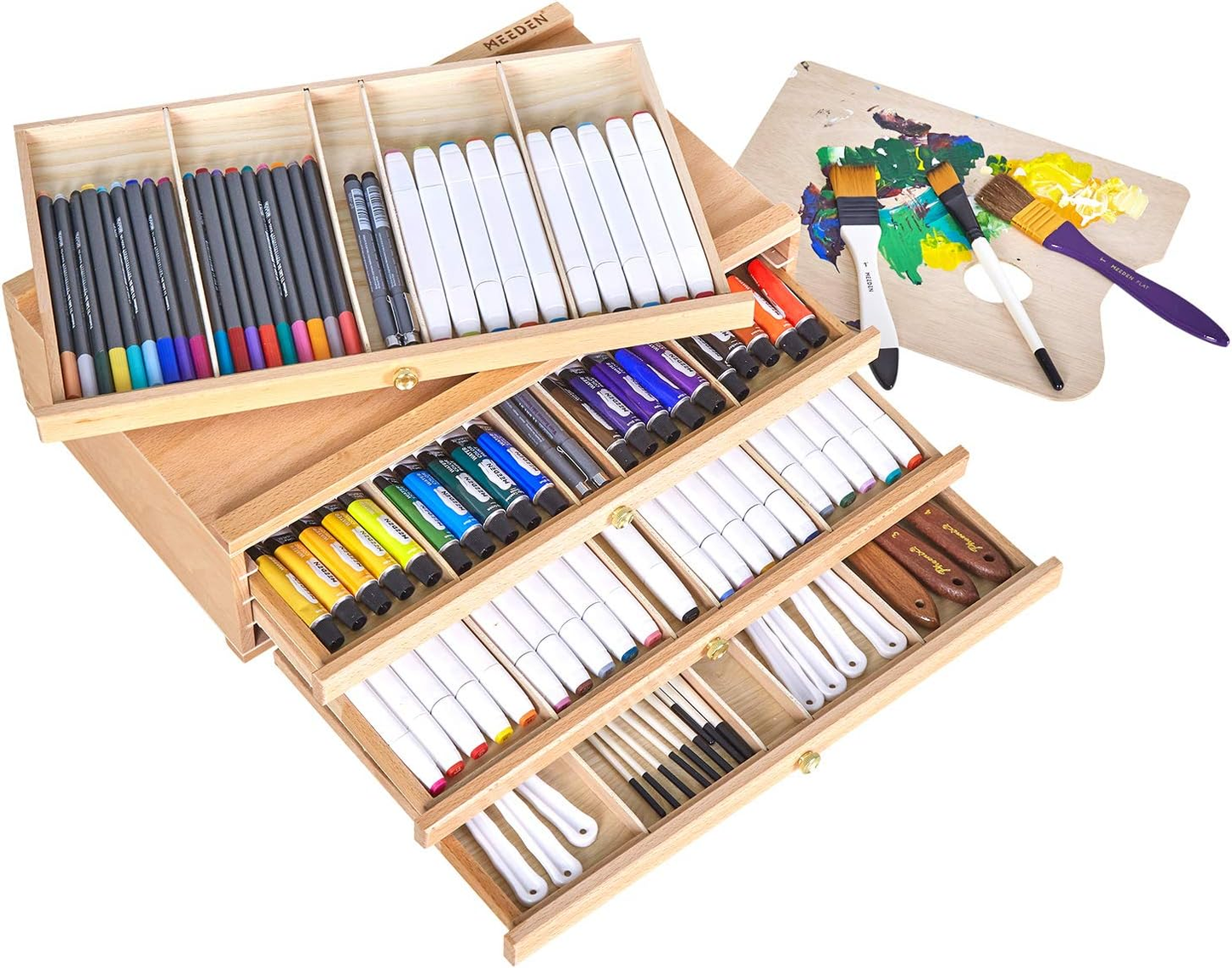 Meeden Drawing Box with 4 Drawers