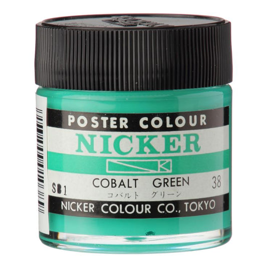 Nicker Poster Colour 40ml 38 Cobalt Green