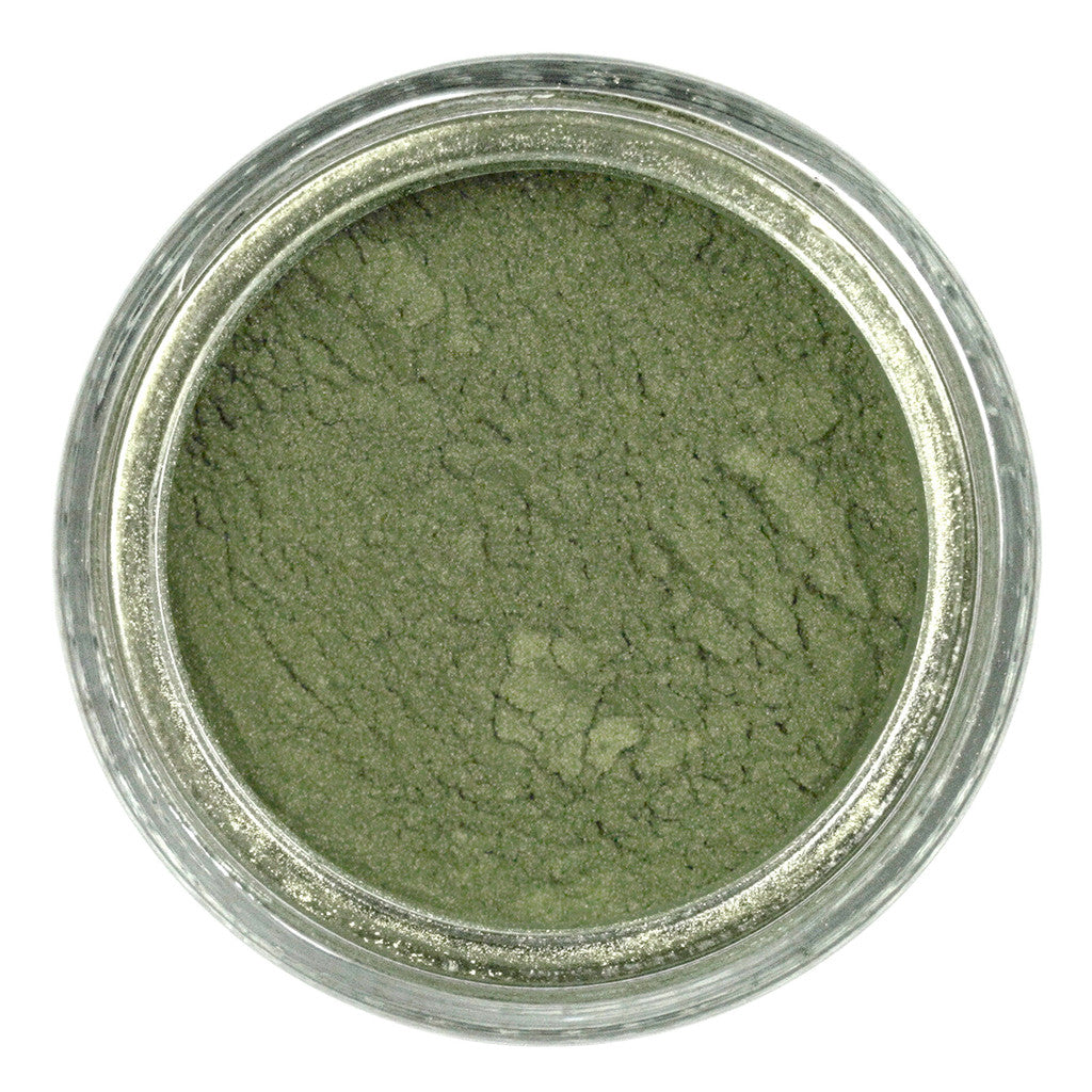 Langridge Dry Pigment 120ml Iridescent Bronze Green