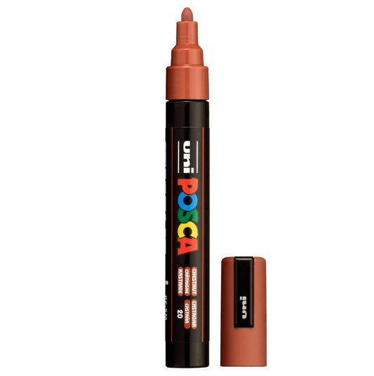 Uni Posca PC-5M Bullet Tip 2.5mm Chestnut