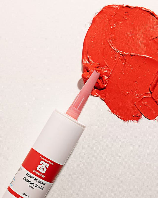 Art Spectrum Oil 300ml Series 4 Cadmium Scarlet