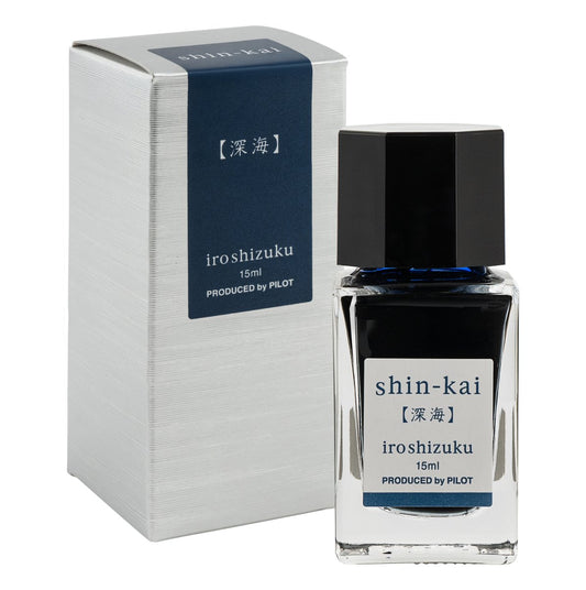 Pilot Iroshizuku Mini Ink 15ml Shin-kai / Deep Sea