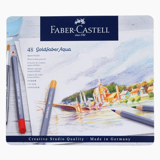 Goldfaber Aqua Watercolour Pencil Tin 48