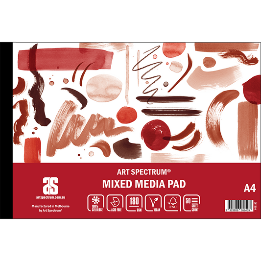 Art Spectrum Mixed Media Pad 180gsm A4 50 Sheets