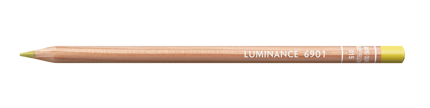 Caran d'Ache Luminance Pencil 015 Olive Yellow