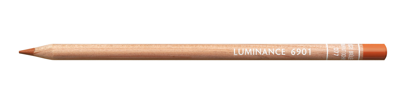 Caran d'Ache Luminance Pencil 077 Burnt Ochre