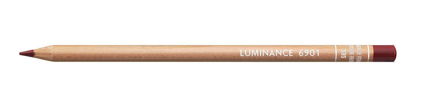 Caran d'Ache Luminance Pencil 585 Perylene Brown