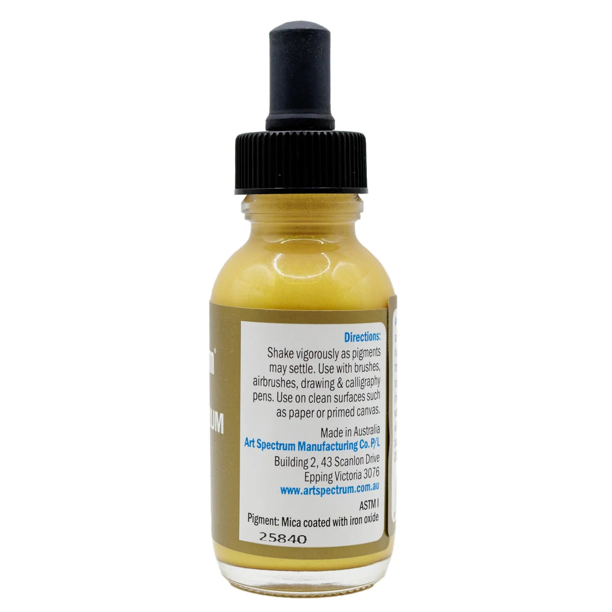 Art Spectrum Liquid Spectrum Ink 50ml Gold