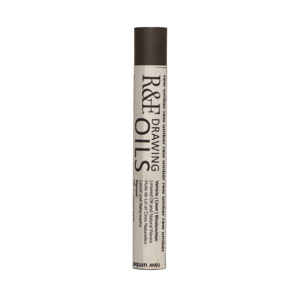 R&F Drawing Oils 12ml Raw Umber