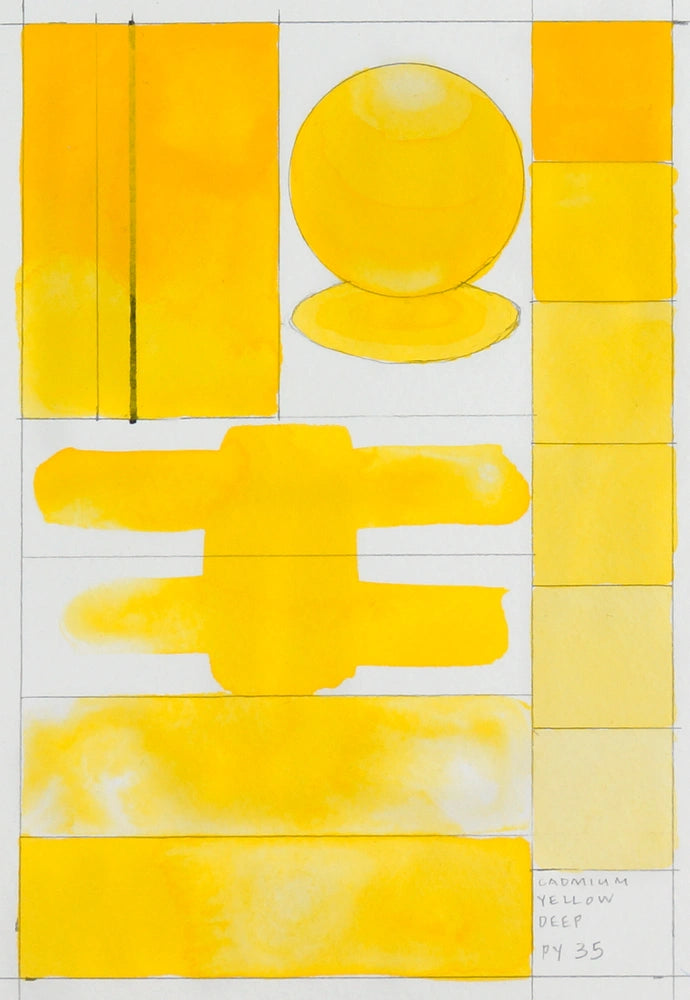 Qor Modern Watercolor 11ml Cadmium Yellow Deep