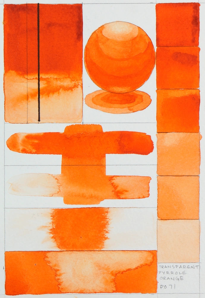 Qor Modern Watercolor 11ml Transparent Pyrrole Orange