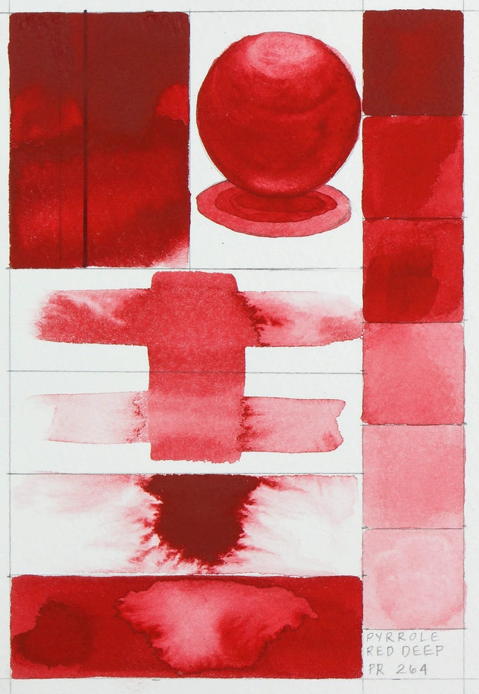 Qor Modern Watercolor 11ml Pyrrole Red Deep