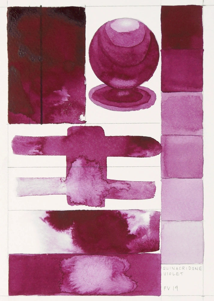 Qor Modern Watercolor 11ml Quinacridone Violet