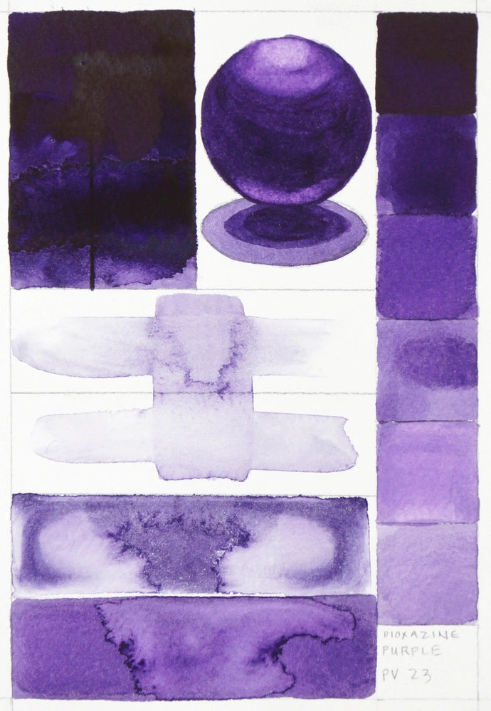 Qor Modern Watercolor 11ml Dioxazine Purple