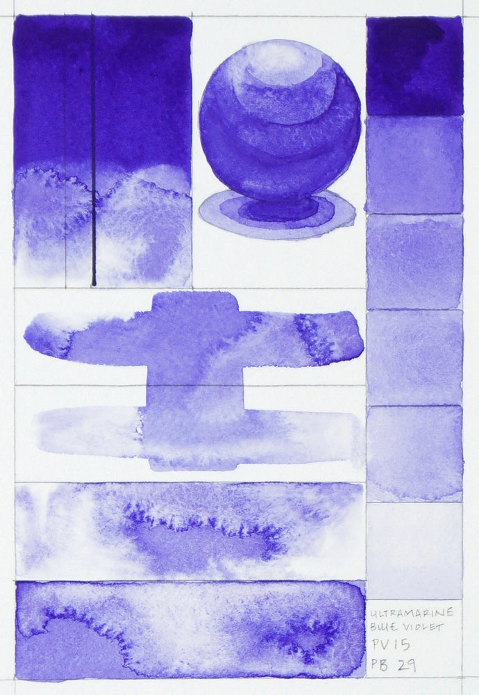 Qor Modern Watercolor 11ml Ultramarine Blue Violet
