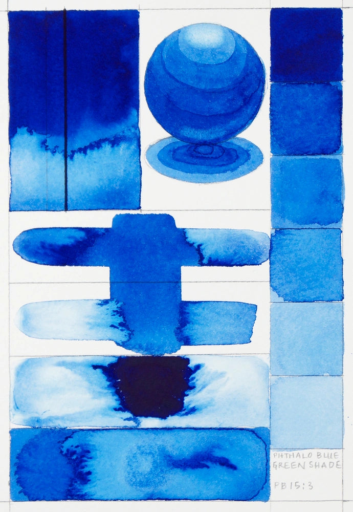 Qor Modern Watercolor 11ml Phthalo Blue (Green Shade)