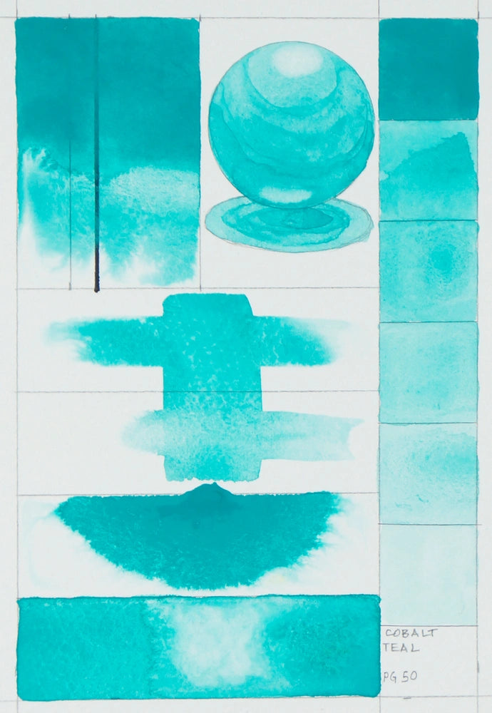 Qor Modern Watercolor 11ml Cobalt Teal