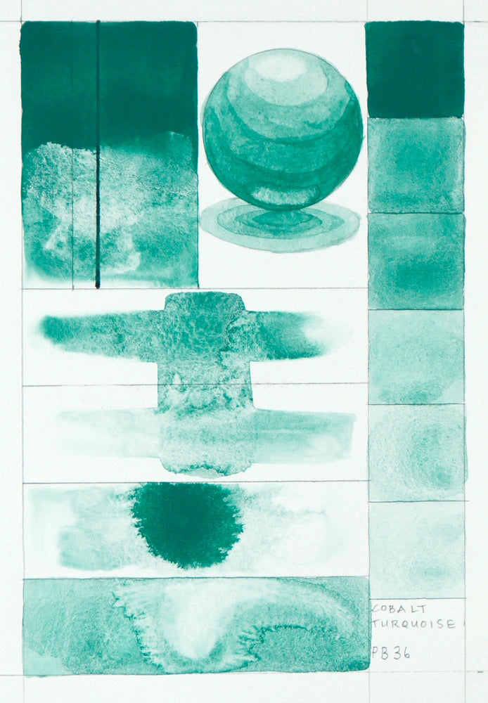 Qor Modern Watercolor 11ml Cobalt Tuquoise