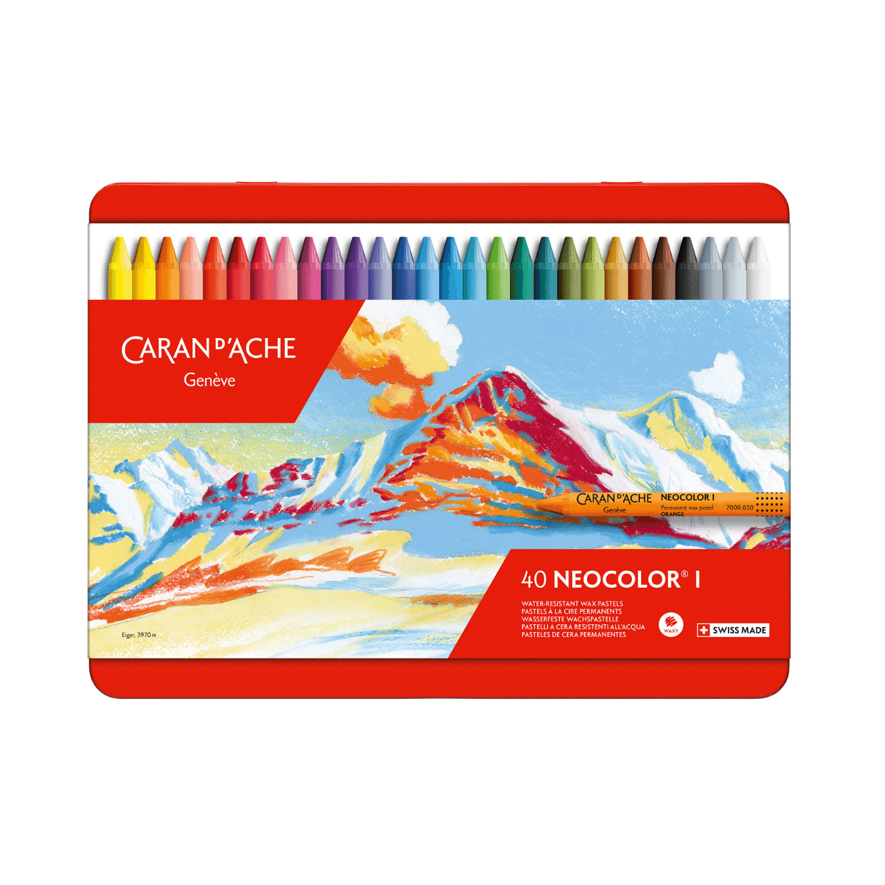 Caran d'Ache Neocolor I Tin 40