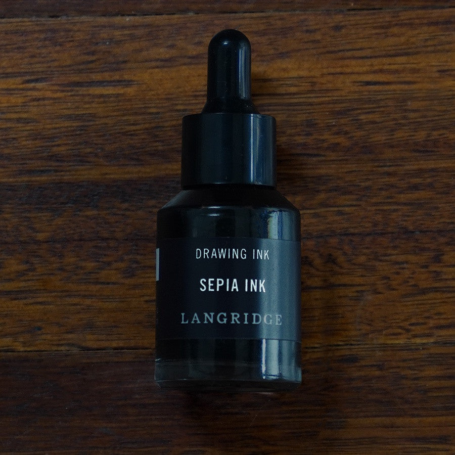 Langridge Drawing Ink 30ml Sepia