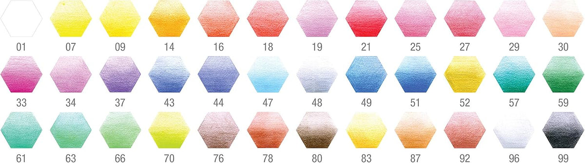 Faber Classic Colour Pencils Box 36 Assorted (includes gold & silver)