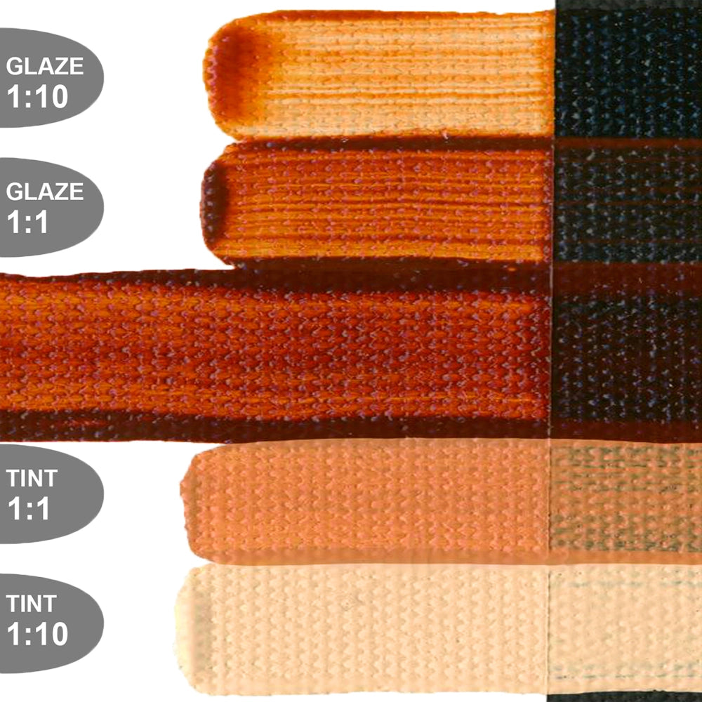 Golden Open Acrylics 237ml Transparent Red Iron Oxide