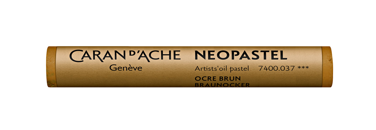 Caran d'Ache Oil Neopastel 037 Brown Ochre