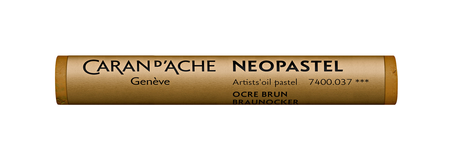Caran d'Ache Oil Neopastel 037 Brown Ochre
