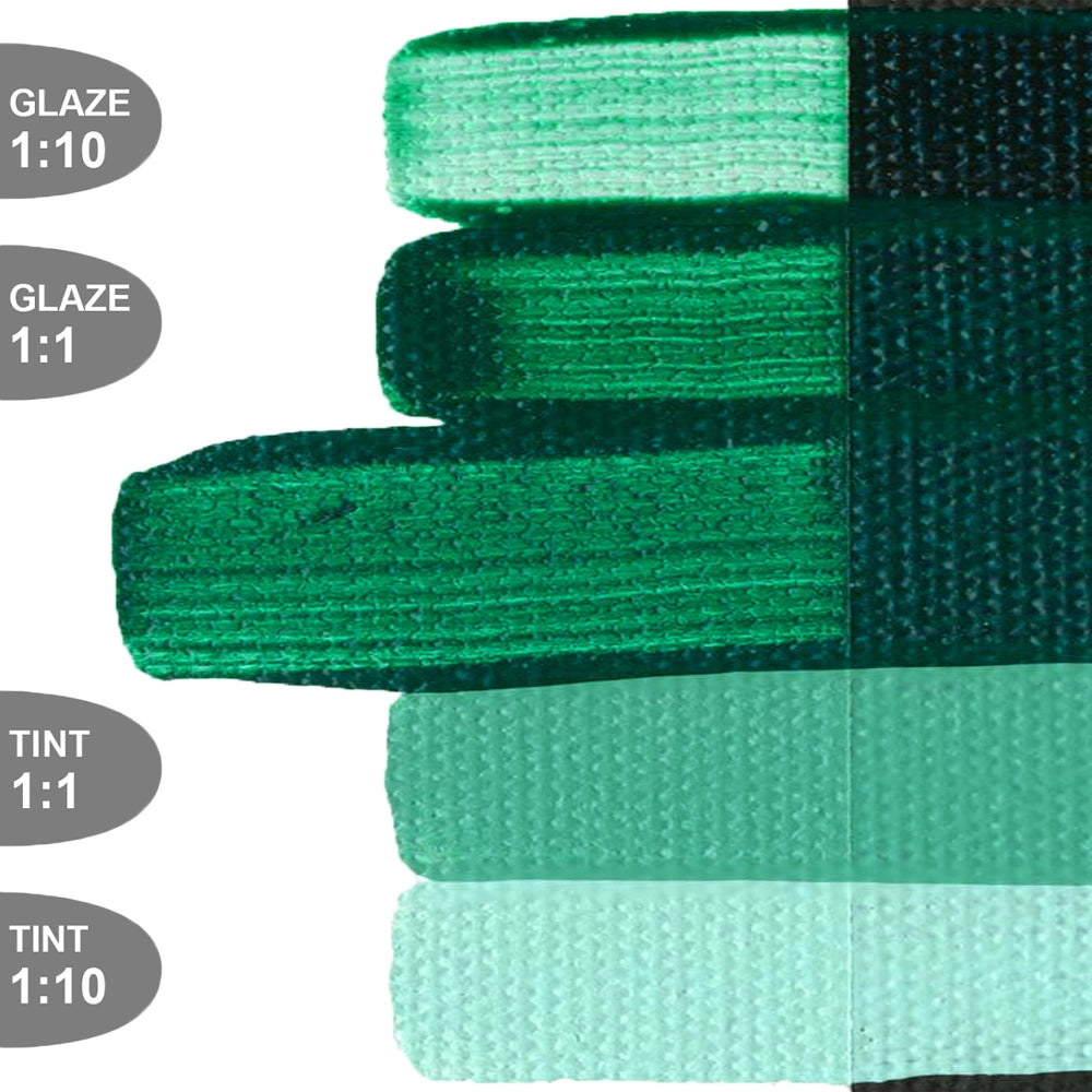 Golden Open Acrylics 237ml Viridian Green Hue