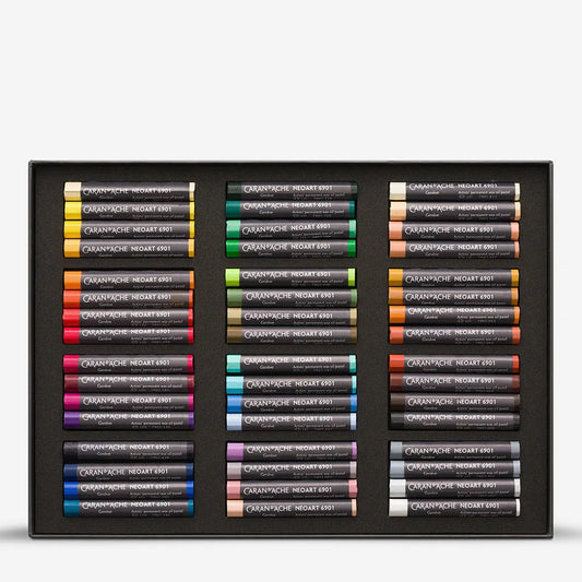 Caran d'Ache 6901 Neoart Wax Oil Pastel Set 48