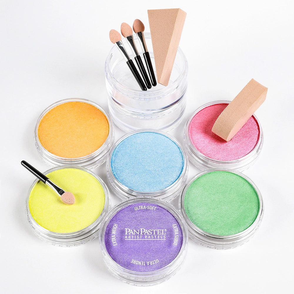 PanPastel 6 Pearlescent Colors 1 Lid Set
