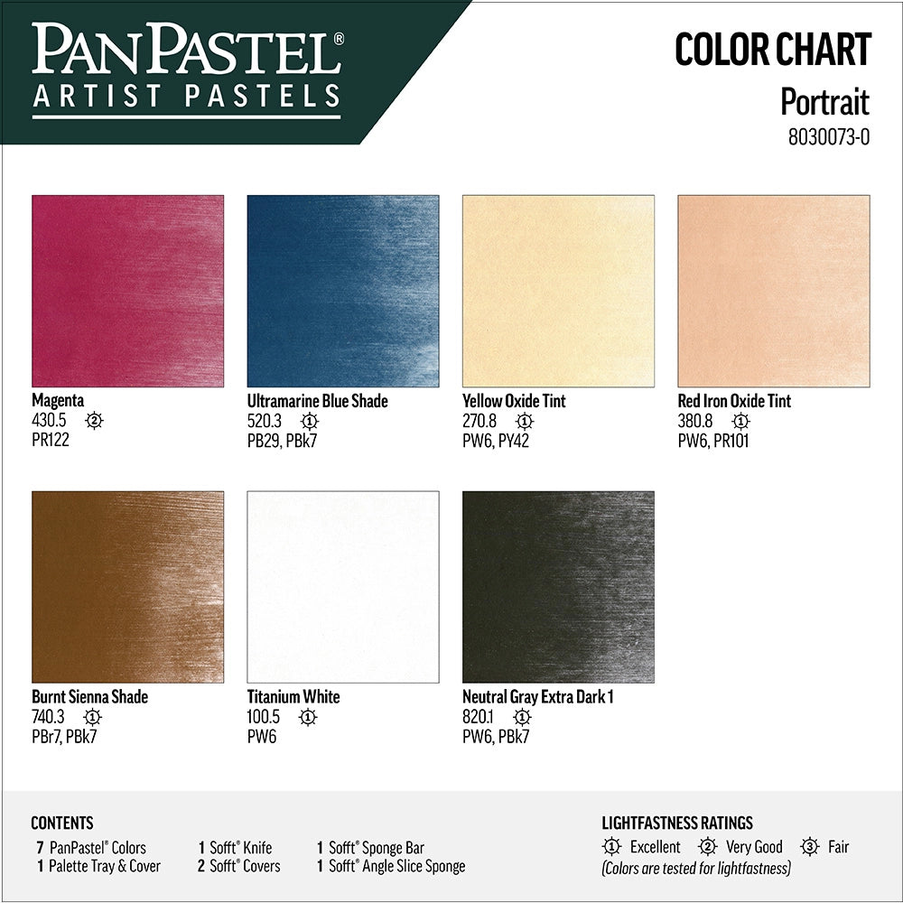 PanPastel 7 Portrait Set