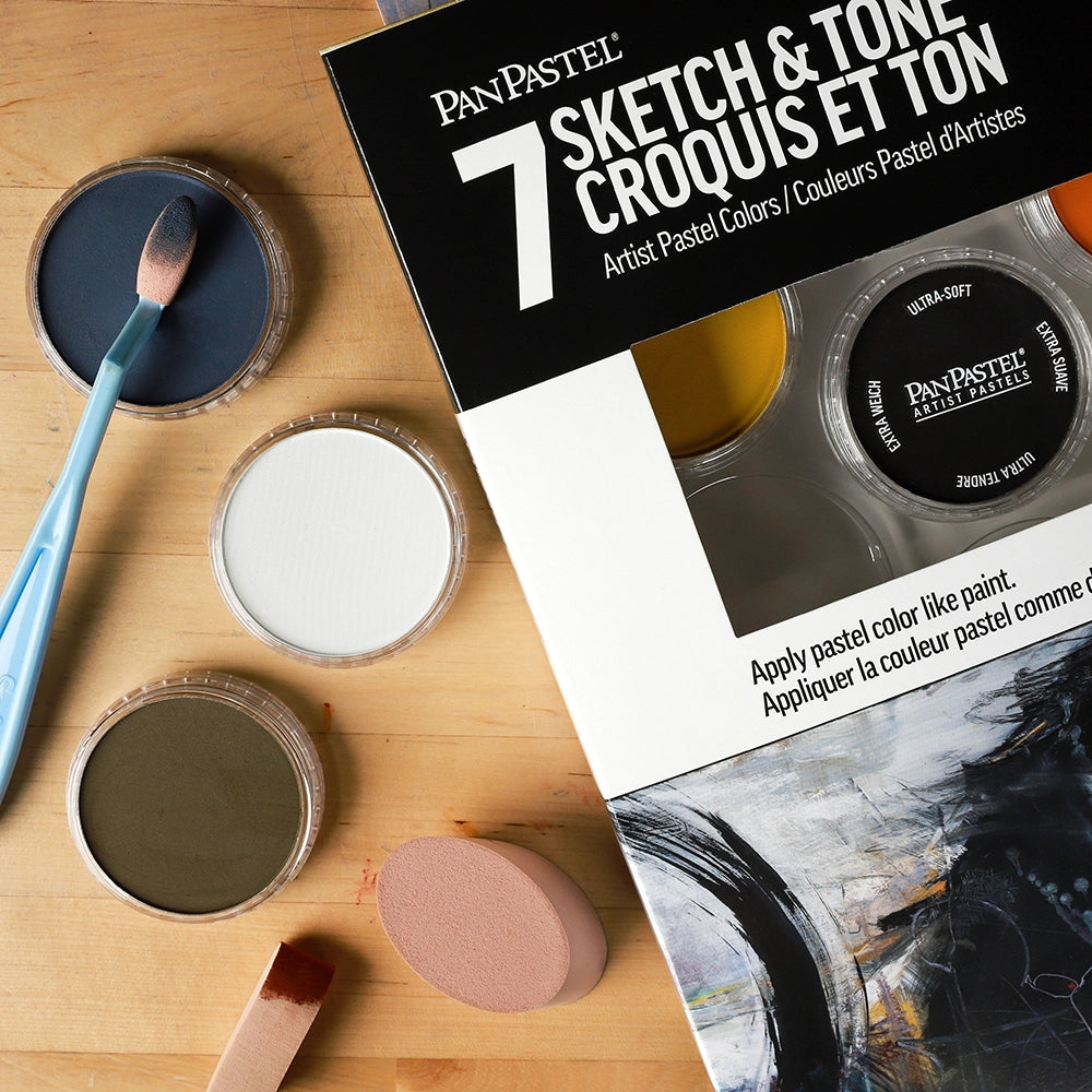 PanPastel 7 Sketch & Tone Set