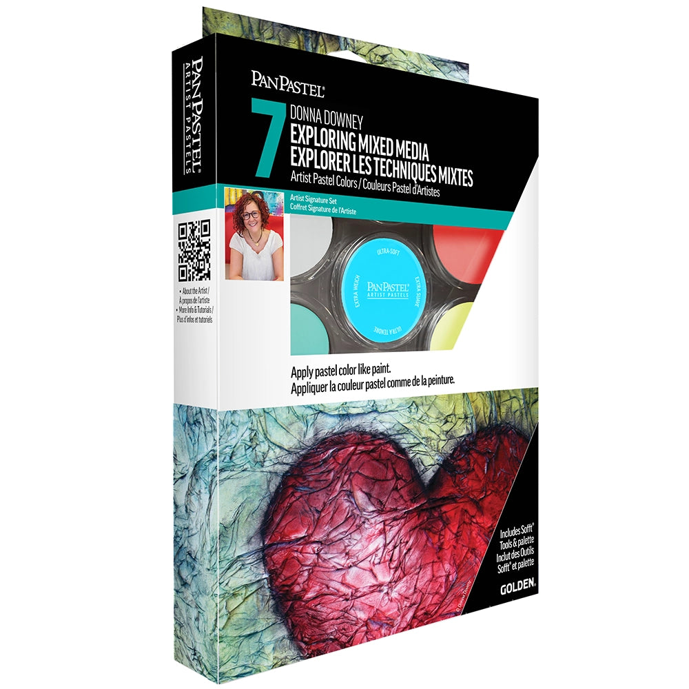 PanPastel 7 Exploring Mixed Media - Donna Downey Set