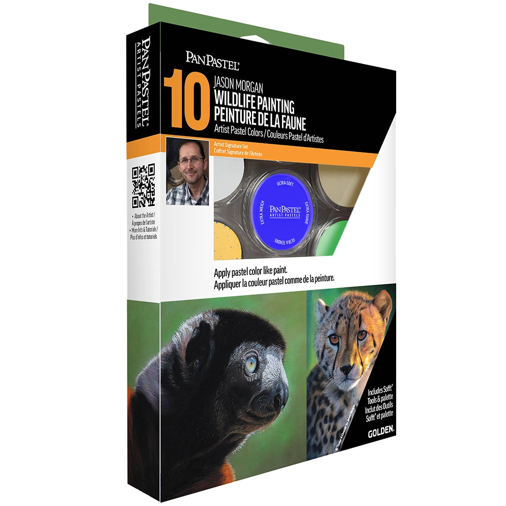 PanPastel 10 Wildlife Painting - Jason Morgan Set